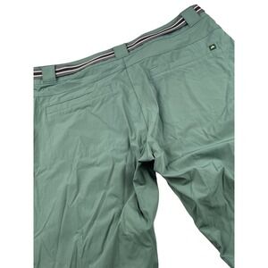 EMS Eastern Mountain Sports Hiking gorpcore pant Green 14R Belted Cargo F19W1396
